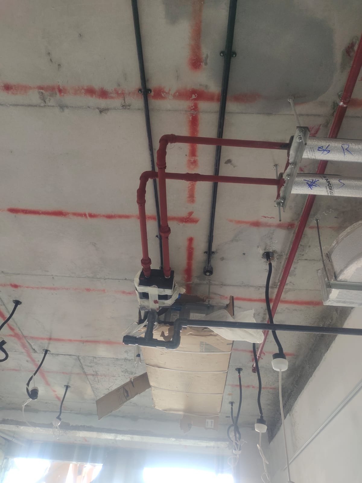 Fire hose reel and riser cabinet