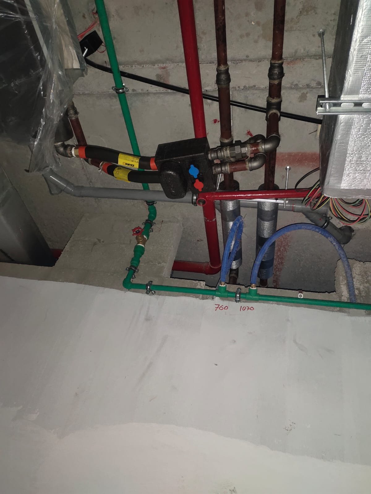 MEP pipe and HVAC coordination