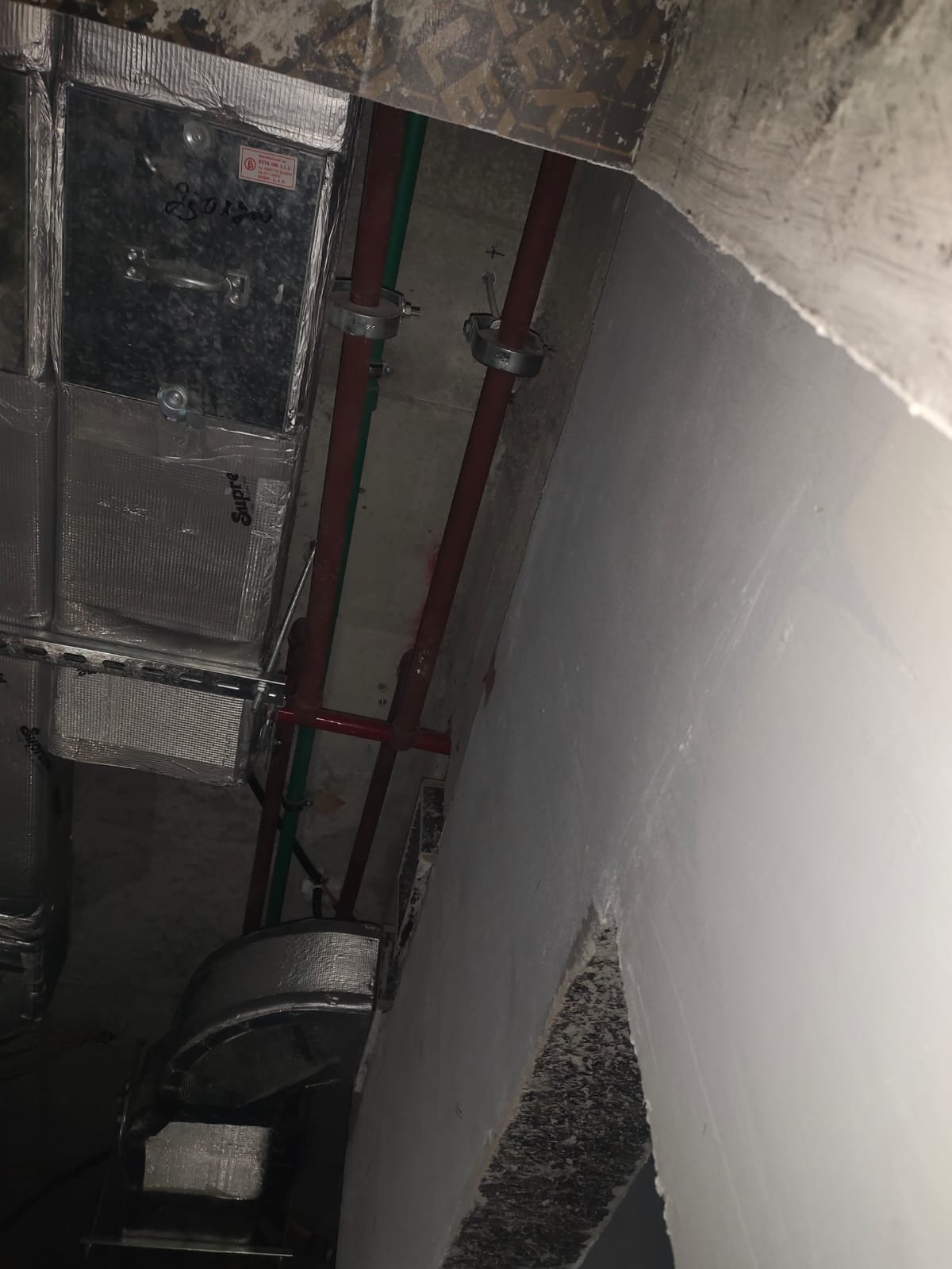 MEP services installation detail